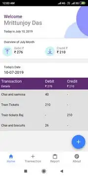 Account Manager 2019 free accounting application screenshot 1