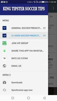 KING TIPSTER SOCCER TIPS screenshot 1