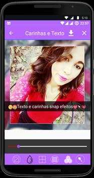 Editor de Fotos Efeitos Cachorro Carinhas do Snap screenshot 7