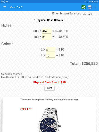 Cash CalC (Calculator) screenshot 12
