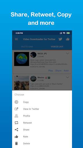 JetDownloader - Video Downloader for Twitter screenshot 5