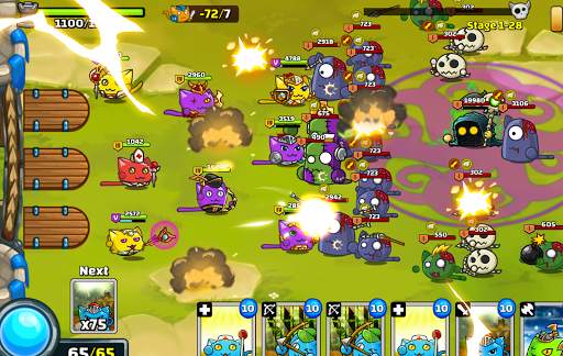Meowar - PvP Cat Merge Defense screenshot 4