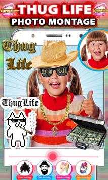 Thug Life Photo Montage 1 تصوير الشاشة