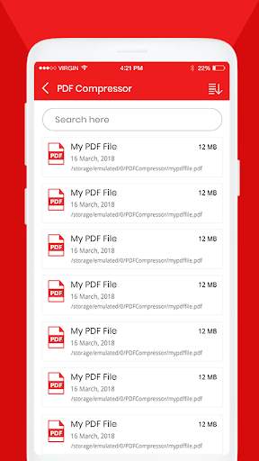 PDF Compressor | Free | Offline screenshot 2