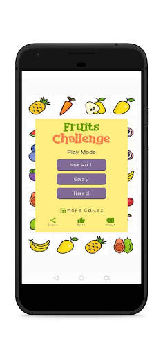 matching fruits memory game screenshot 1