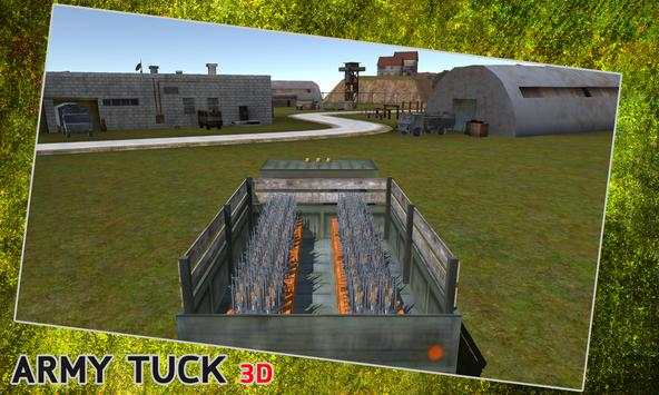 Military Truck Driving Simulator 2017 screenshot 5