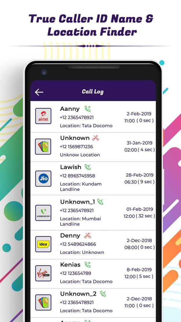 True Caller ID Name & Location Finder screenshot 1
