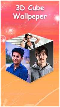 3D Photo Cube Live Wallpaper screenshot 2