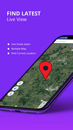 Live Street Map View 2021 - Earth Navigation Maps скриншот 4