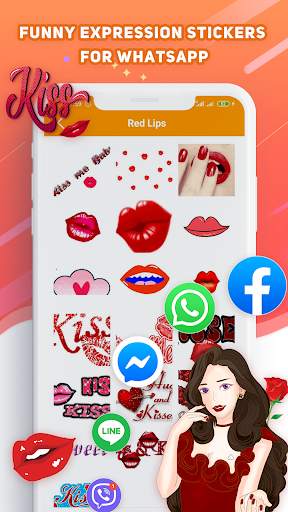 Love Stickers For WhatsApp-Emoji Gif WAStickerApps screenshot 3