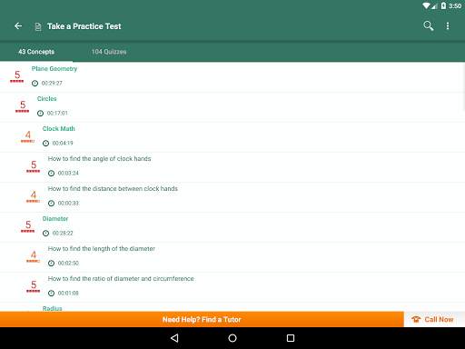 Geometry Prep: Practice Tests, Flashcards скриншот 6