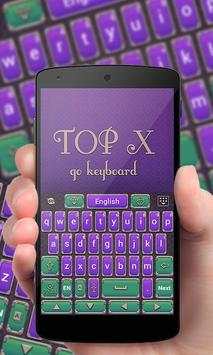 Top X Go Keyboard Theme screenshot 5