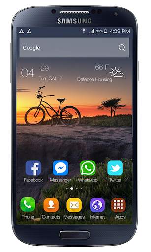 Theme for OPPO F5 Launcher screenshot 1
