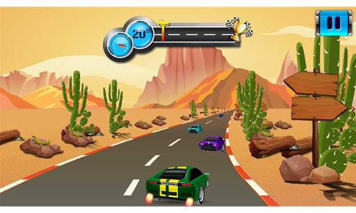 Fast Racing 4 seasons screenshot 8
