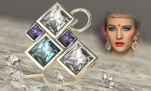 Diamond Photo Frames & DP Maker screenshot 4