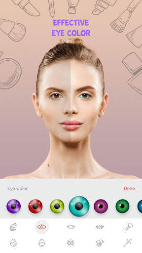 Beauty Face Makeup, Beauty Plus Camera Photo Maker 1 تصوير الشاشة