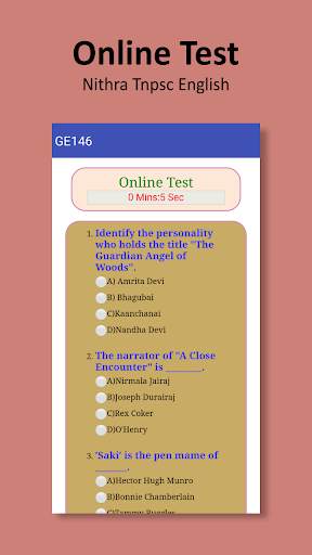 TNPSC English CCSE II 2021 CCSE 4 Exam App screenshot 8