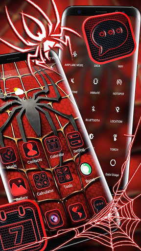 Red Spider Theme APUS Launcher screenshot 4