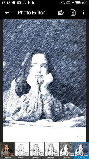 Photo Editor with Pencil Sketch and Other Effects 6 تصوير الشاشة