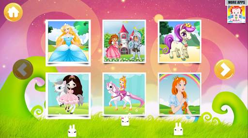 Princess Jigsaw Puzzle Game For Toddlers screenshot 2