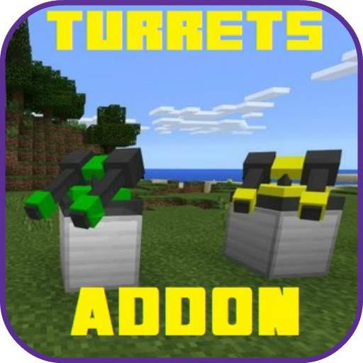 Turrets Addon for MCPE  6 skins 1.3