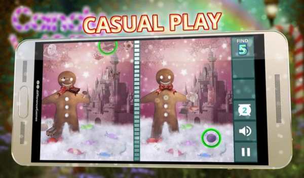 Find Differences Candy World screenshot 1