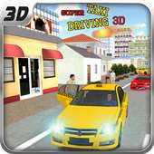 Super Furious Taxi Driving 3D logo
