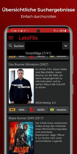 LetsFlix - Netflix Content finden und entdecken screenshot 3