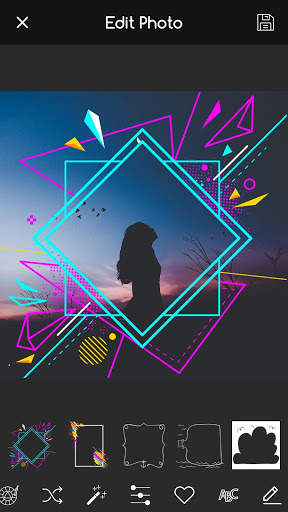 Shape Pictures Art: Overlay Photo Editor App screenshot 1