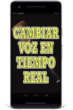 Cambiar Voz Tutorial screenshot 2