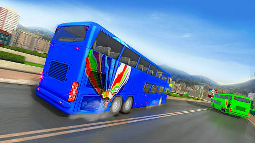 Coach Bus Simulator Racing Bus screenshot 3