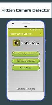Spy Hidden Camera Detector Tiny Spy Cam Monitor screenshot 2