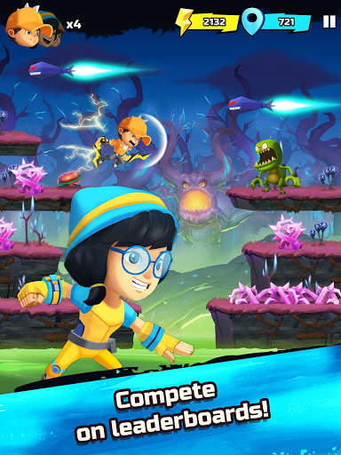 BoBoiBoy Galaxy Run: Fight Aliens to Defend Earth! screenshot 11