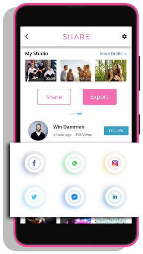 Friends Memory Video Maker With Music screenshot 3