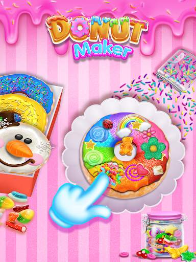 Donut Maker Cooking Game Fun screenshot 14