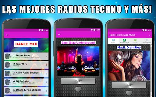 Radio Techno App Gratis screenshot 2