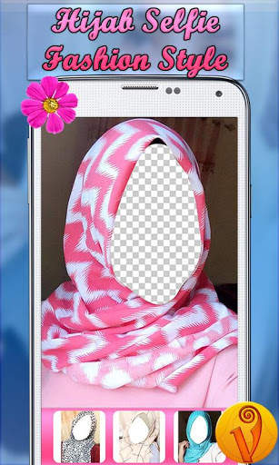 Hijab Selfie Fashion Style screenshot 1