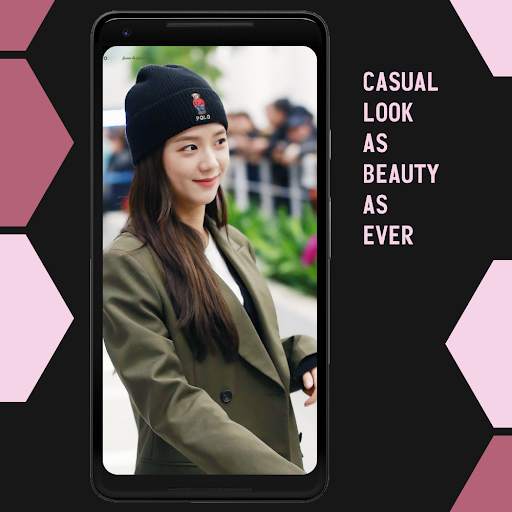 KIM JISOO BLACKPINK - KPOP Wallpaper HD screenshot 7