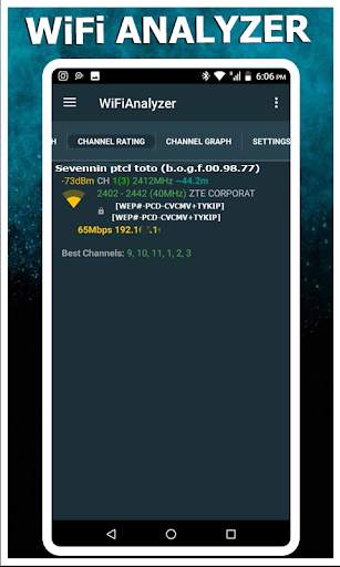 WiFi Analyzer - WiFi Monitor & Wifi Test Networks screenshot 7