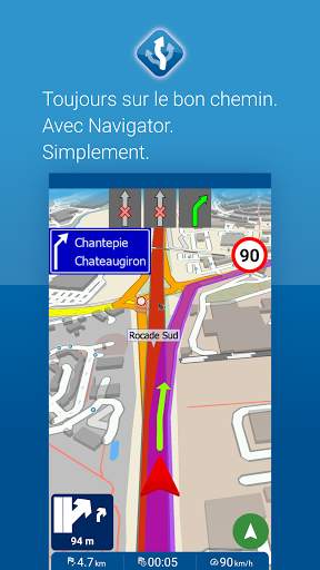 MapFactor Navigator screenshot 1