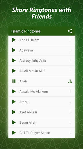 Islamic ringtones screenshot 3
