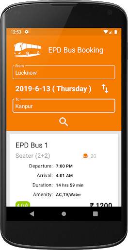 EPD Bus Booking screenshot 2