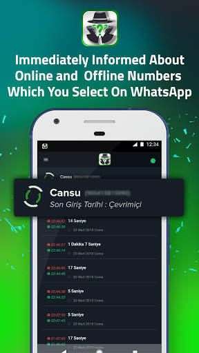 LogStat - Online Tracker, Last Seen for Whatsapp screenshot 1