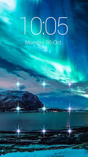 AppLock Theme Aurora screenshot 1