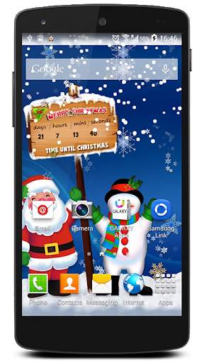 3D Countdown Christmas Live WP screenshot 1