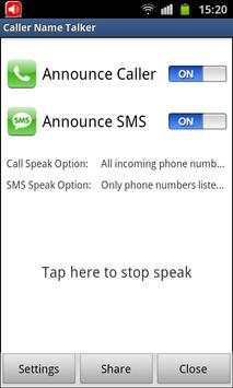 Caller Name Talker screenshot 1