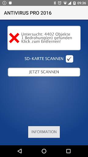 Antivirus Pro 2016 screenshot 1