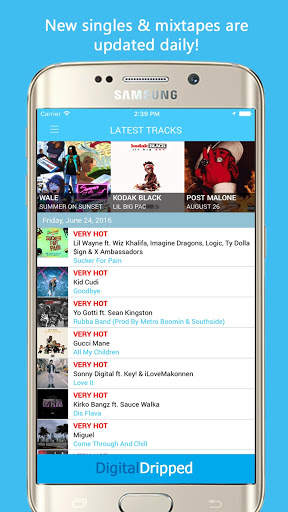 DigitalDripped Music, Mixtapes & Videos screenshot 1