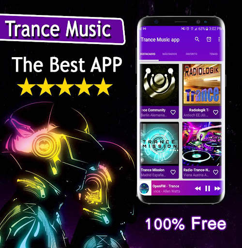 Trance Music app screenshot 1