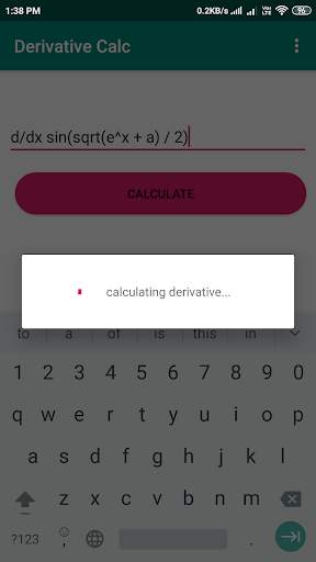 Derivative Calc скриншот 2